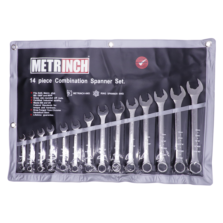 Metrench 14 Piece Combination Wrench Set – Metrinch.TV